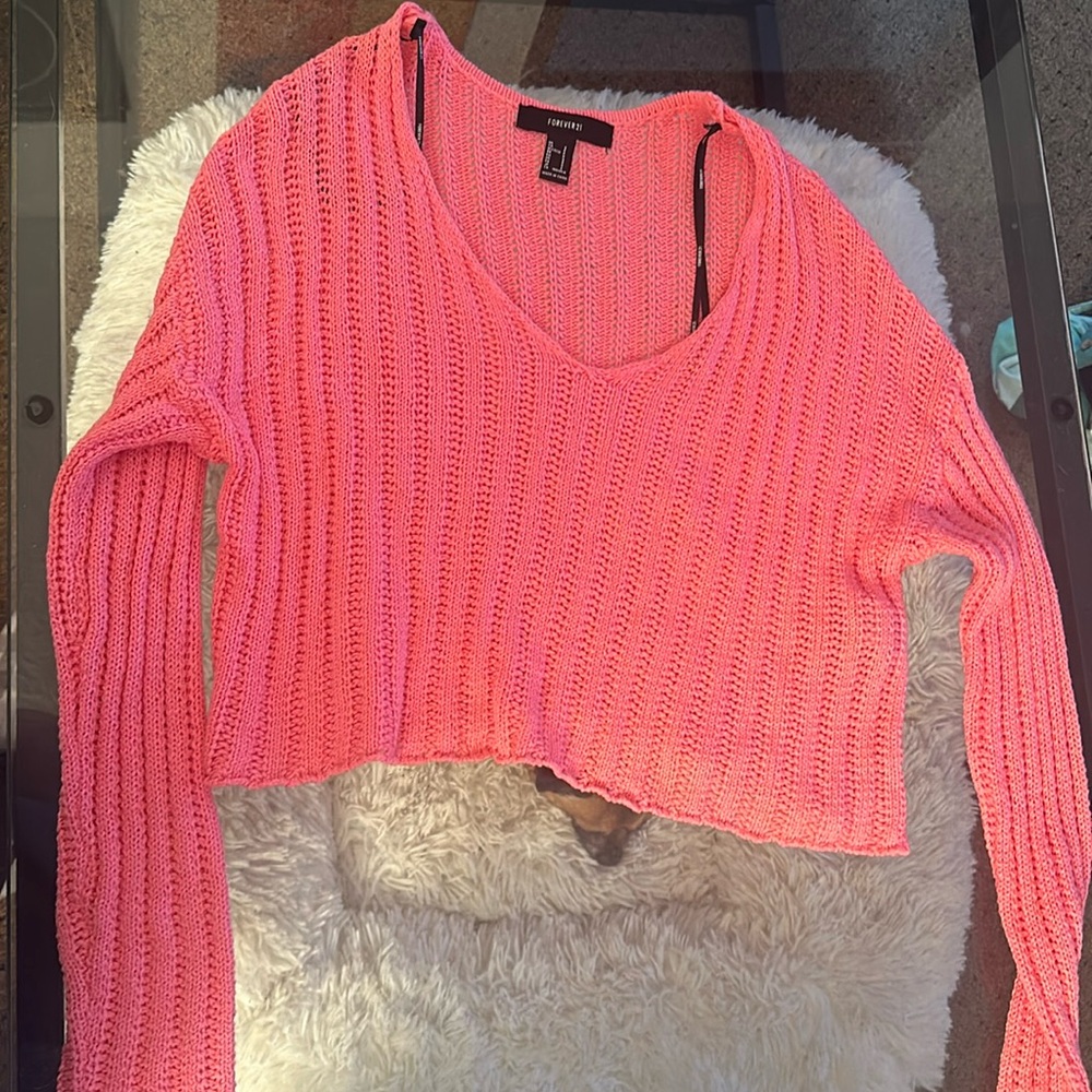 Forever 21 cropped sweater